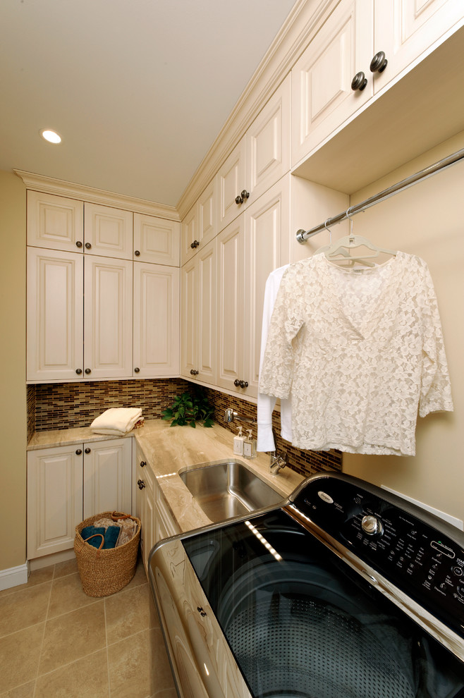 Transitional home design photo in DC Metro