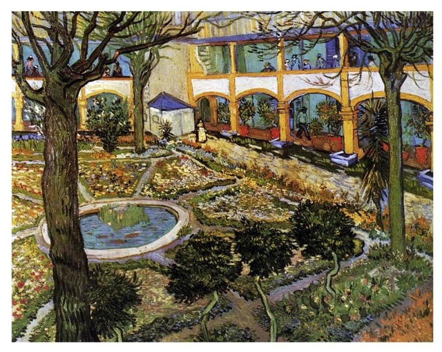 ãthe courtyard of arlesãçåçæå°çµæ