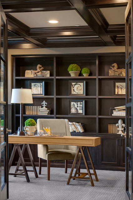 Den/Home Office - Contemporary - Home Office - Seattle - by Chaffey ...