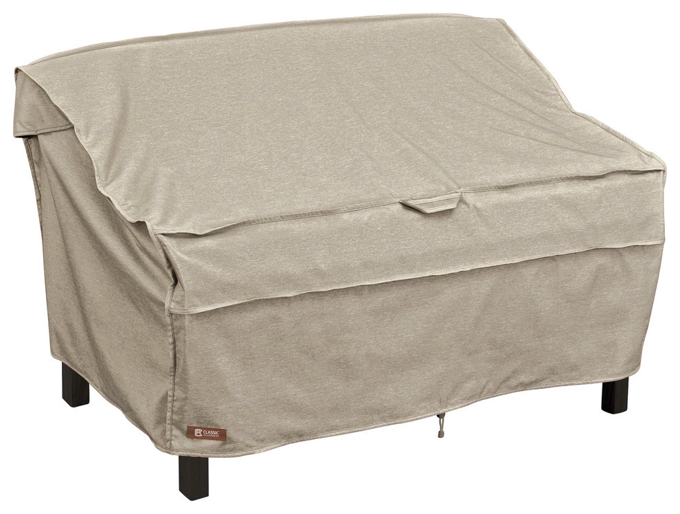 Patio Bench Cover Heavy Duty Outdoor Furniture Cover Waterproof Backing Small Contemporary Outdoor Furniture Covers By Classic Accessories