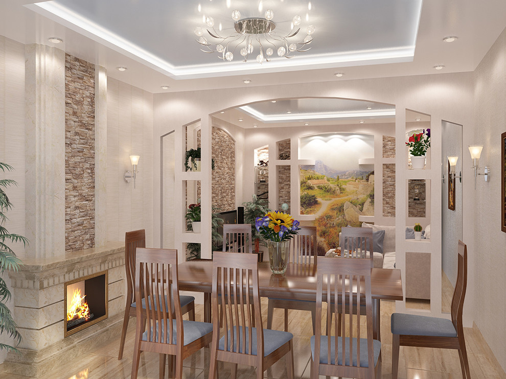 Проект интерьера таунхауса