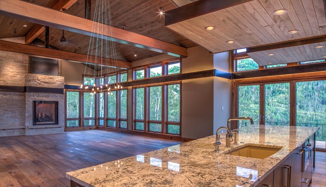 Custom Home family-room