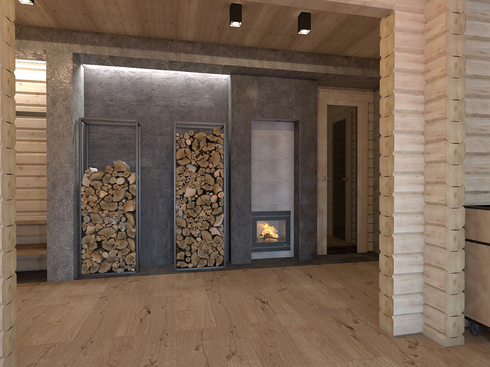 Дом из бруса