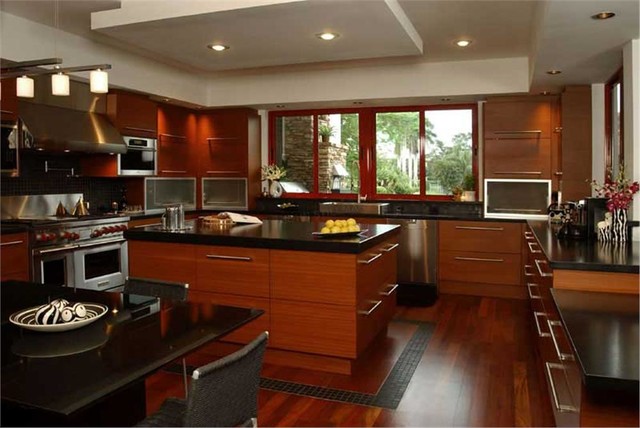 Contemporary Kitchen trendy-koekken