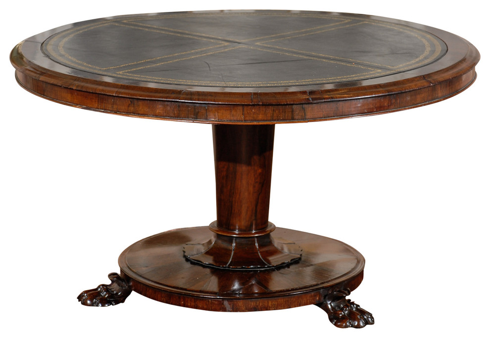 Consigned William IV Rosewood Tilt-top Table