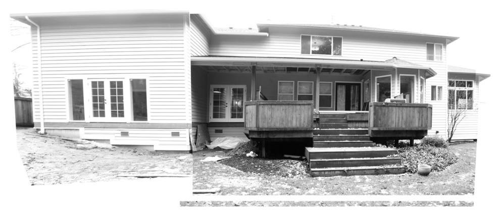 Inspiration for a transitional home design remodel in Seattle