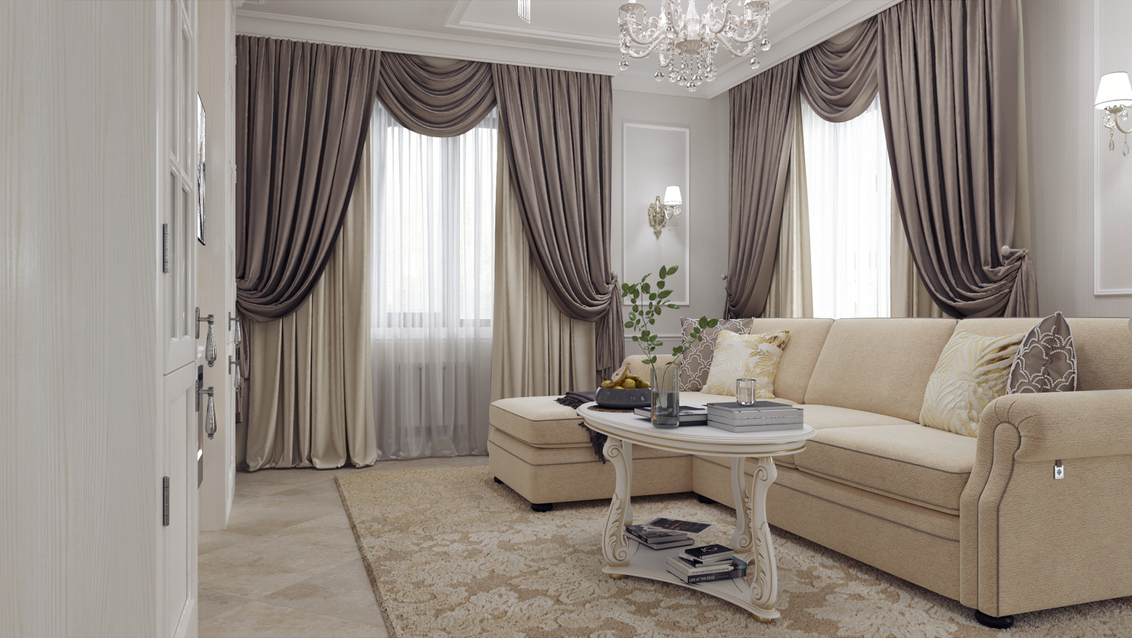 Неоклассика в светлых тонах