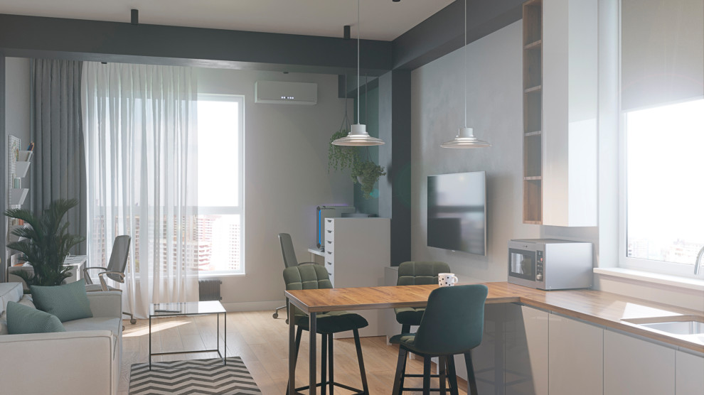 Однокомнатная квартира в г. Сочи, ЖК Континент