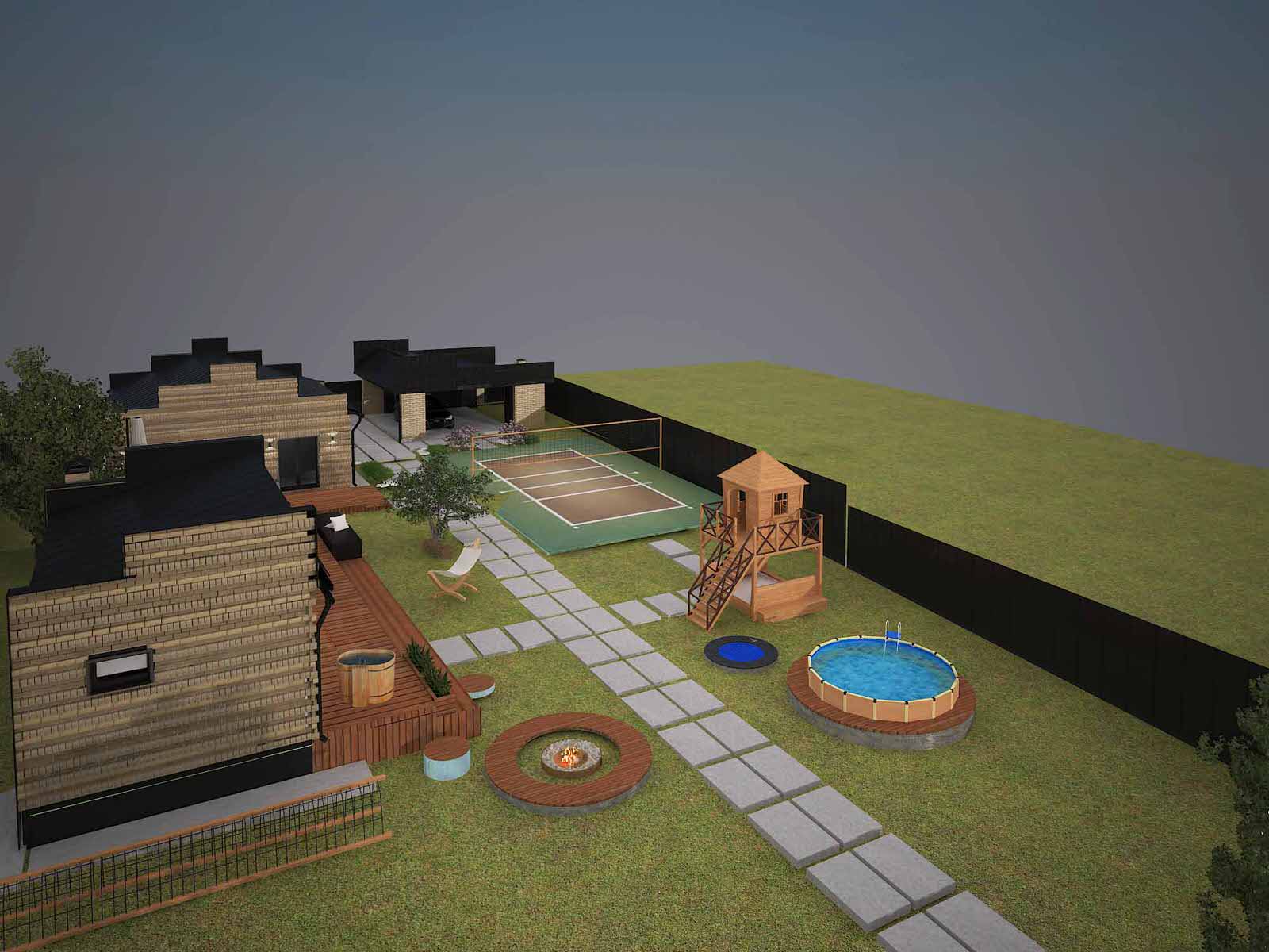 Стильная банька!