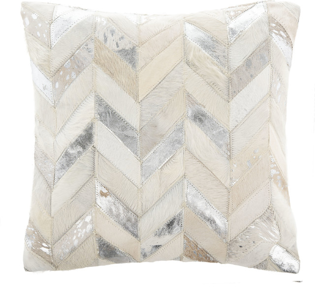 white and silver pillows