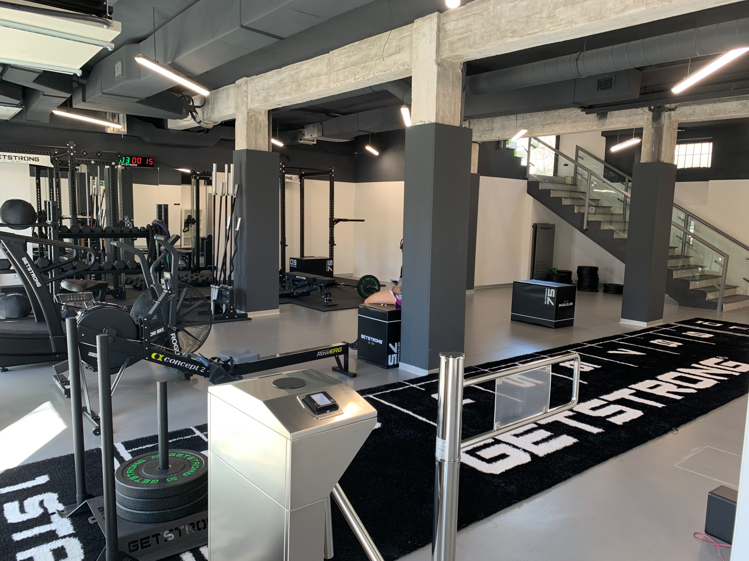 Reforma de gimnasio