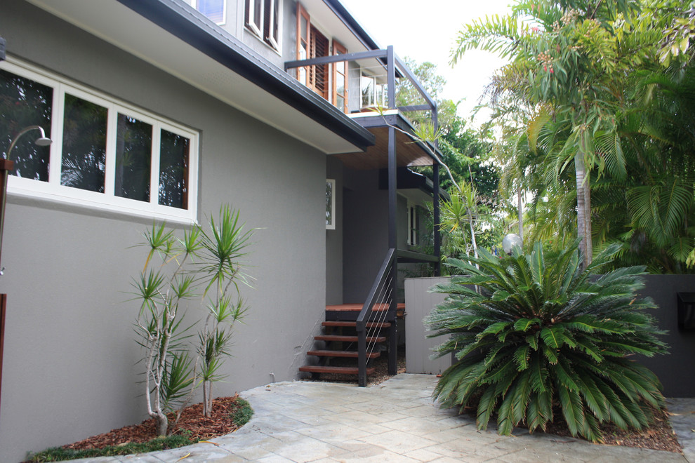 This is an example of a mediterranean exterior in Brisbane.