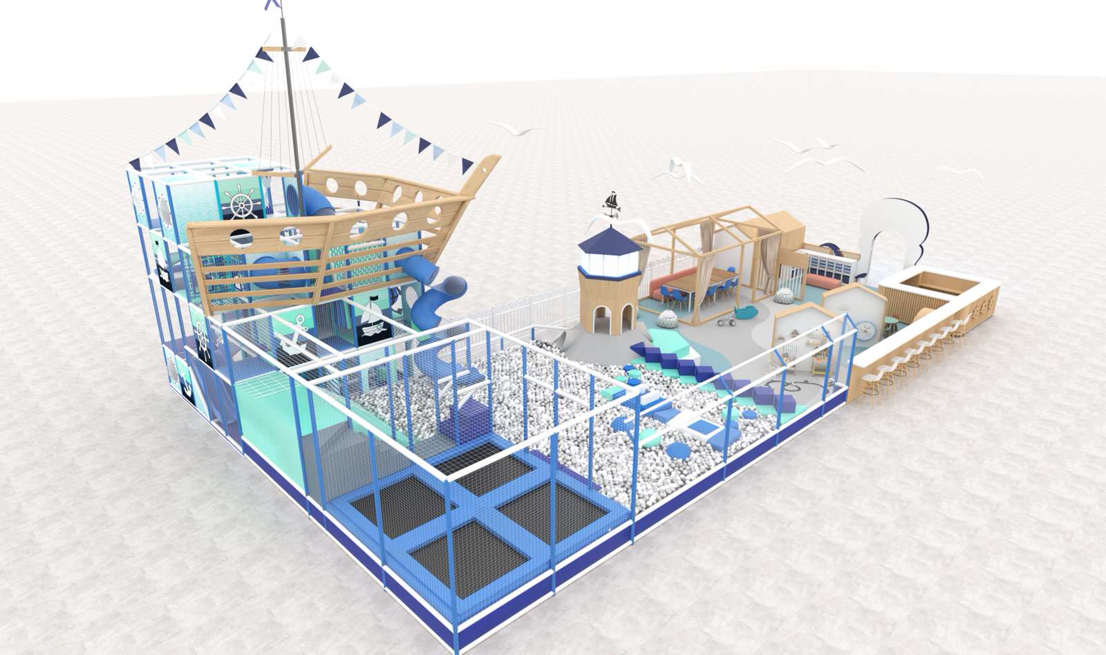 Детский игровой центр Карусель г.Сочи ТРЦ "МореМолл"