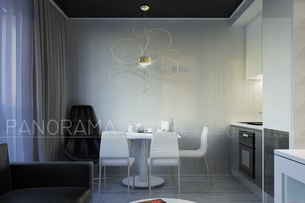 Проект квартиры-студии, S - 26 кв.м.