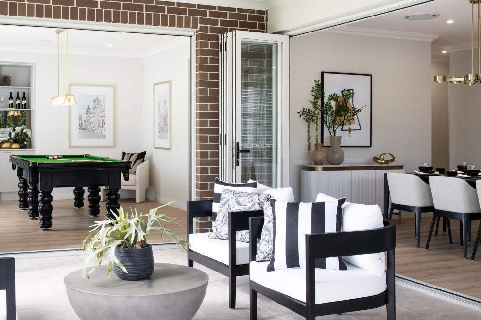 Design ideas for a transitional verandah in Sydney.