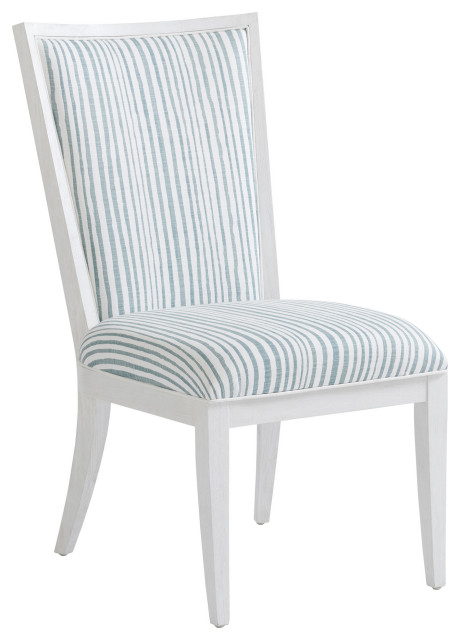 coastal fabric dining chairs