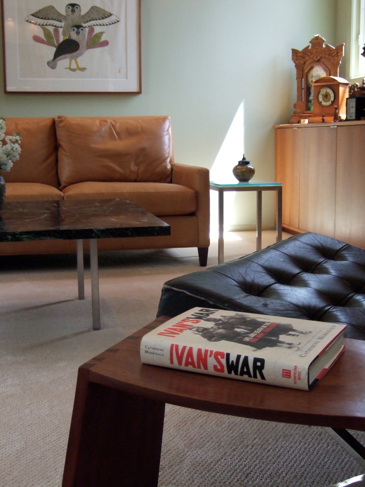 Living room - modern living room idea in Minneapolis