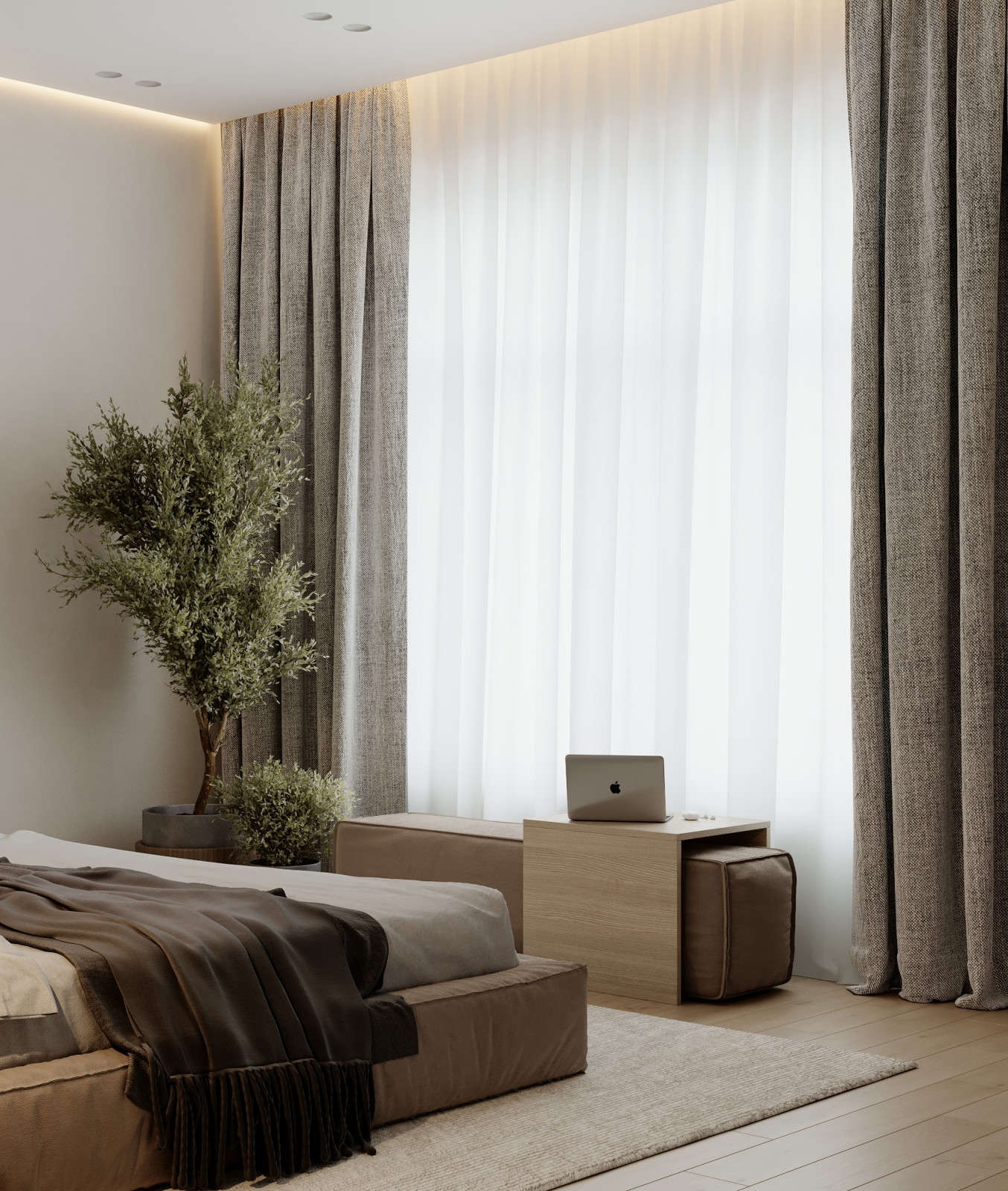 Мастер спальня