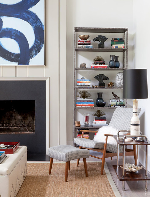 Beach Chic Cottage beach-style-living-room