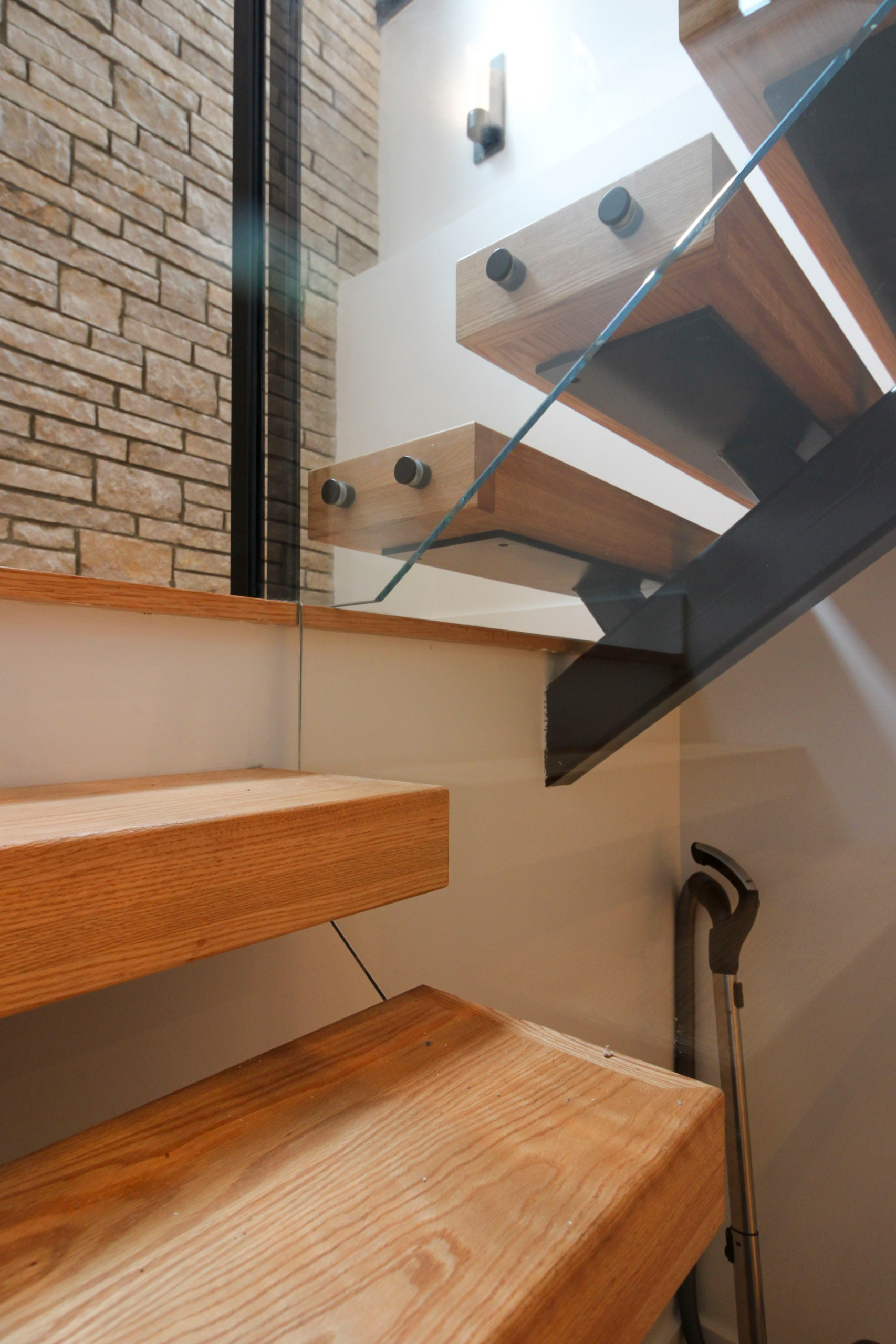 98_Sun Filled Modern Staircase Surrounded by Private Forest, Clifton VA 20124