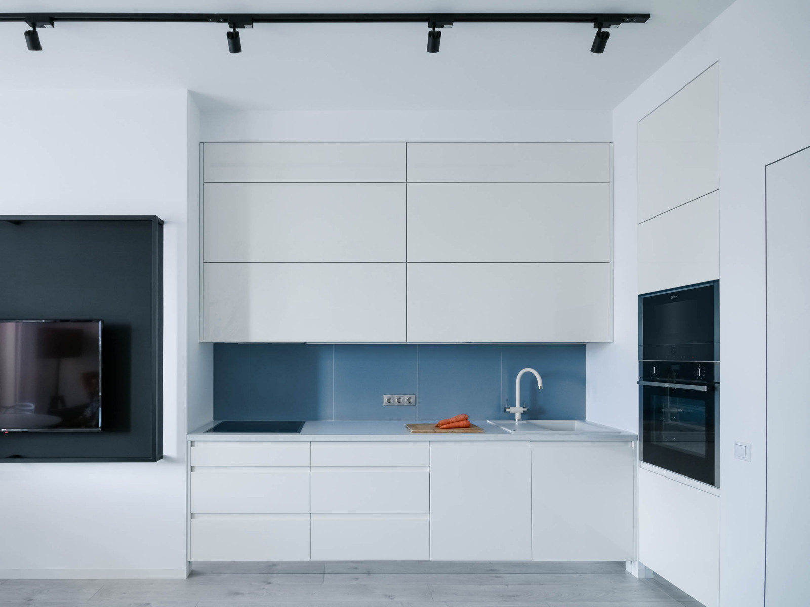 Квартира для молодой студентки. Кухня.