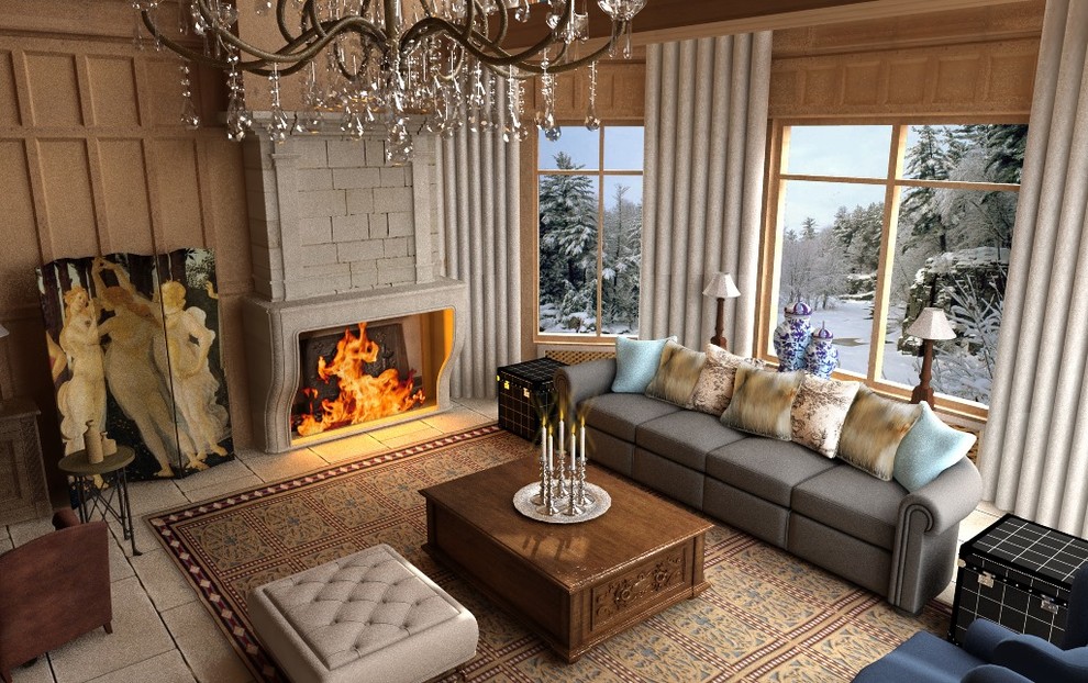 Охотничья усадьба на Волге