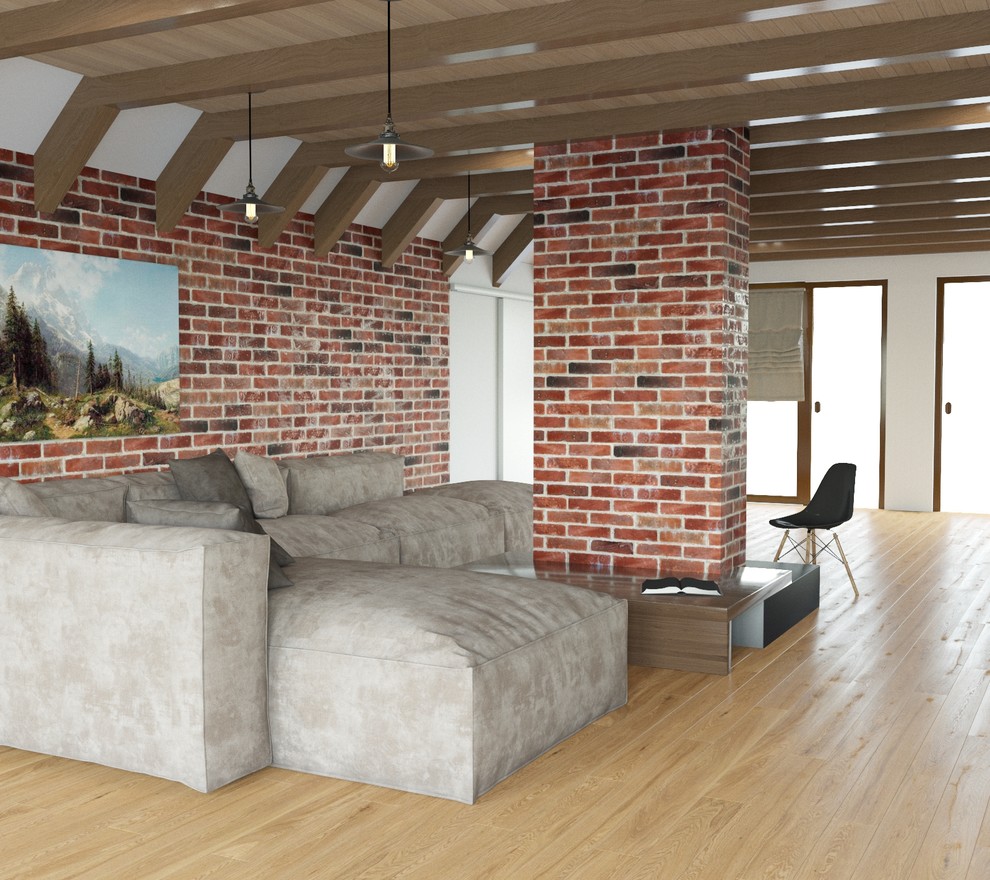 Лофт на чердаке