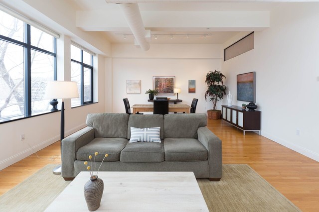 Laconia Lofts contemporary-vardagsrum