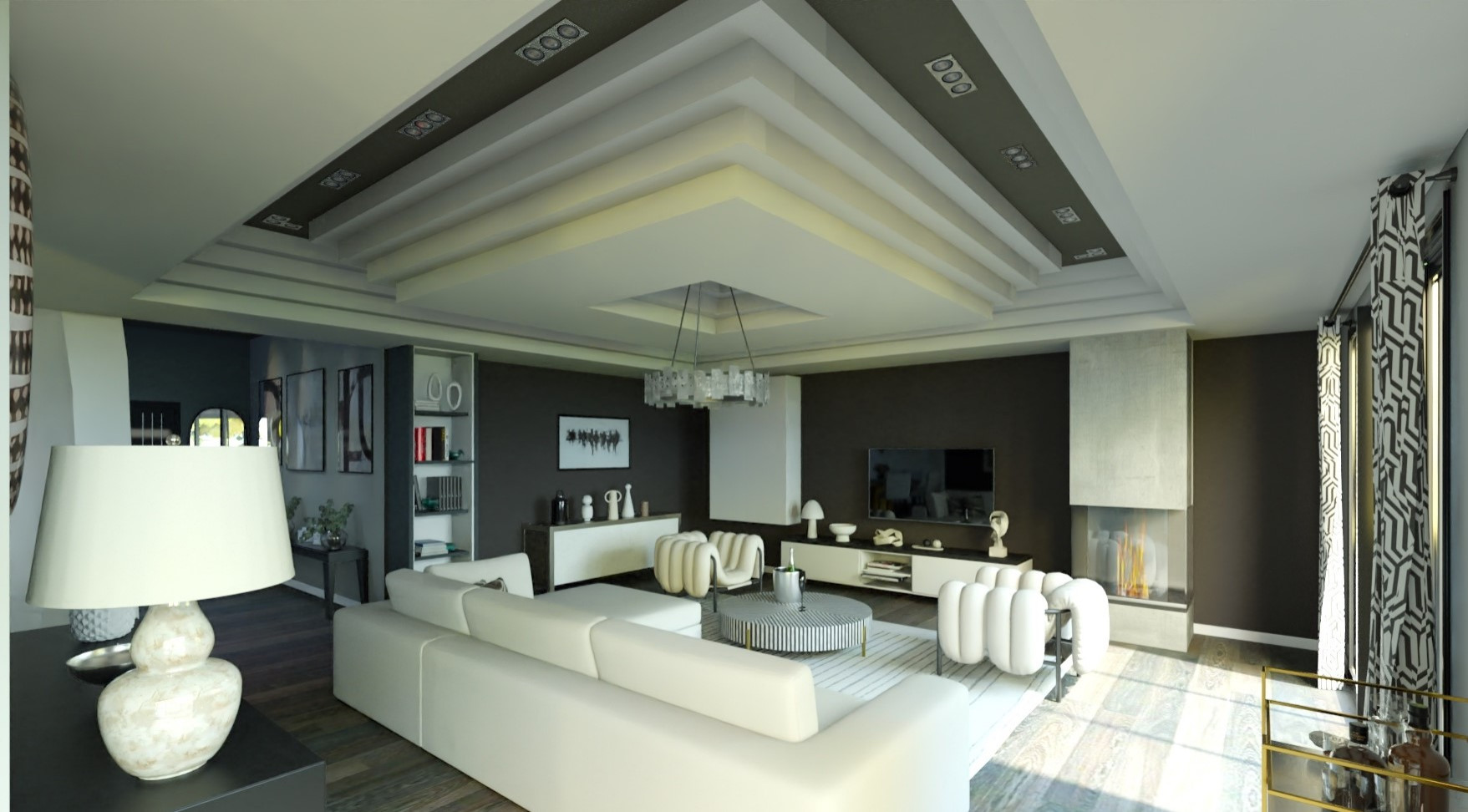 salon contemporain