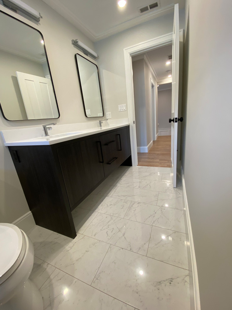 Home design - transitional home design idea in Boston
