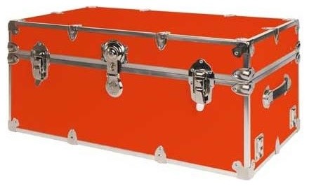 Rhino Armor Storage Trunk in Orange (Cube)