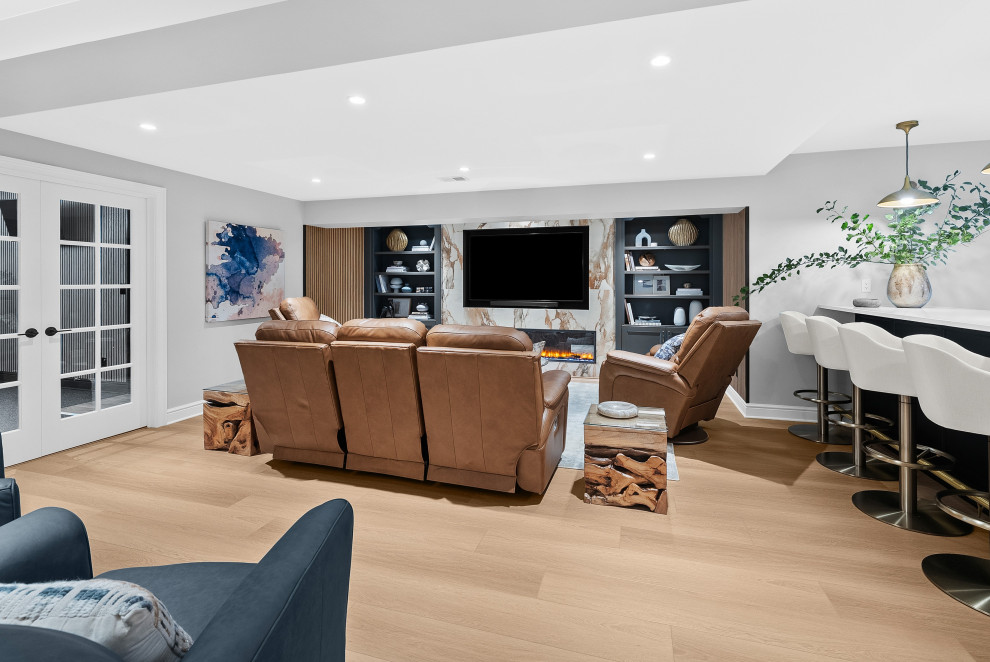Luxury Home Theater & Entertainment Space