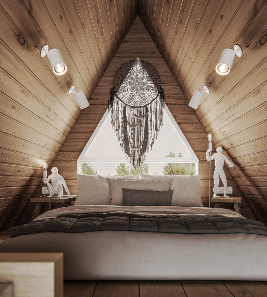 A-Frame домик в подмосковье