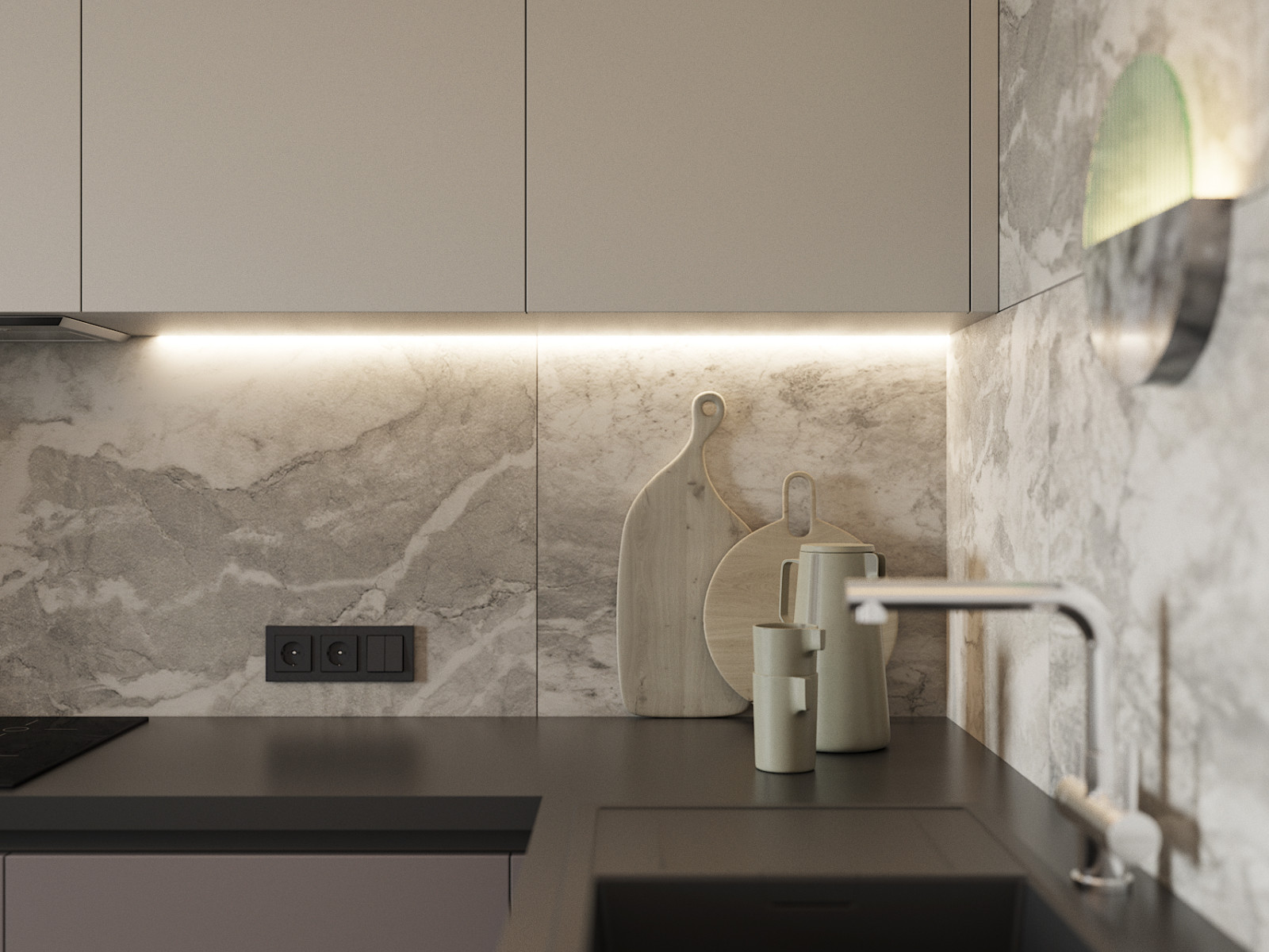 Дизайн проект квартиры, площадью 62 м2