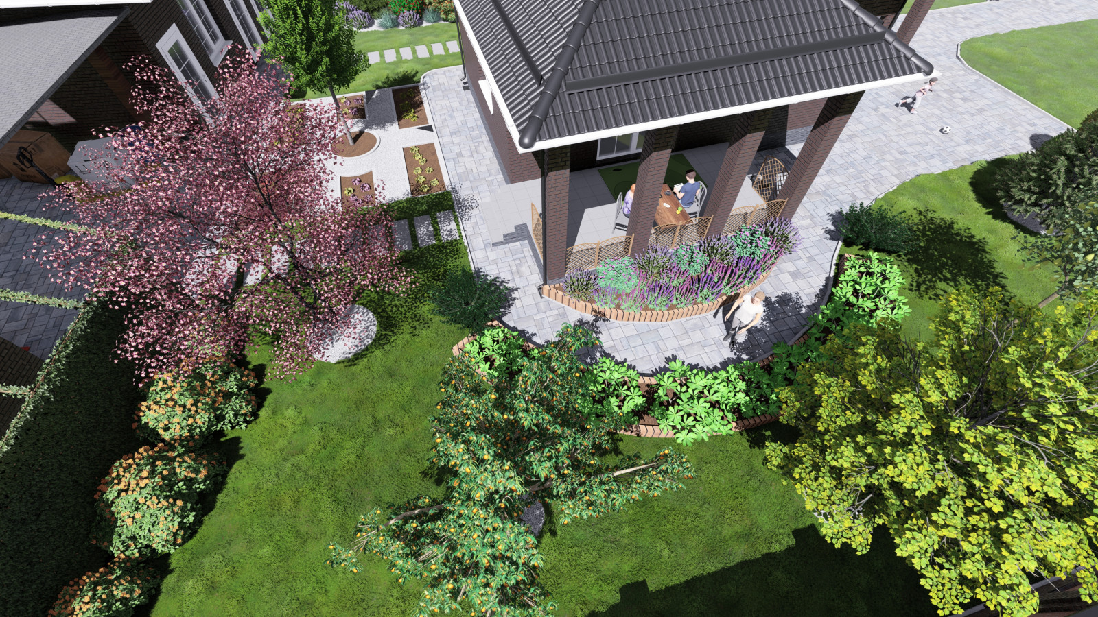 Ландшафтный дизайн в Нововеличковской