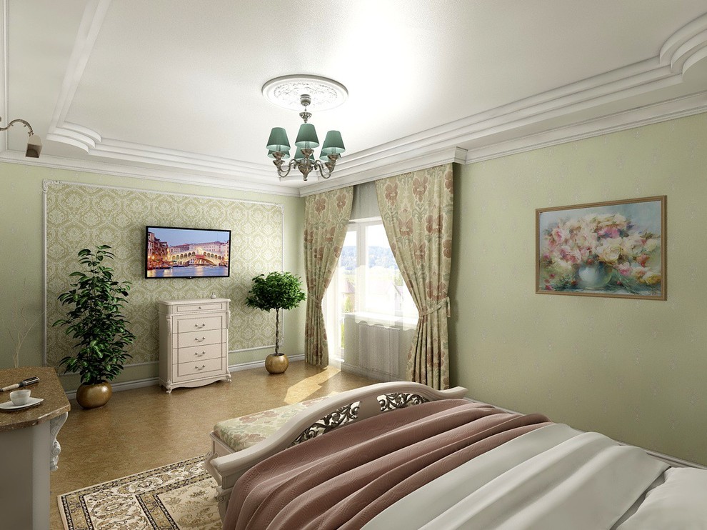 Интерьер жилого дома в Академгородке