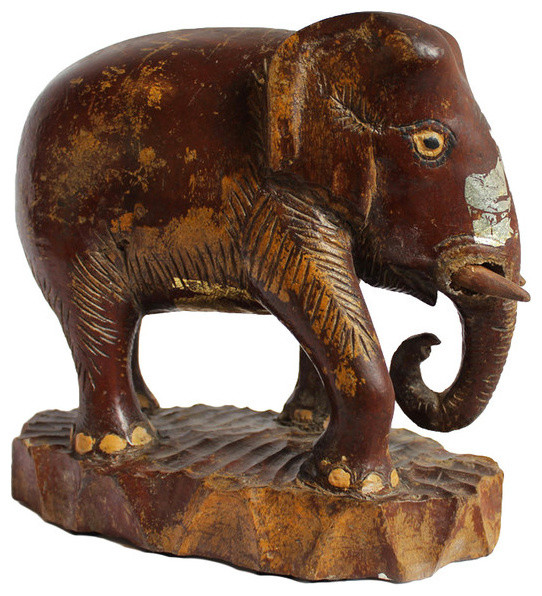 Consigned Antique Thai Elephant