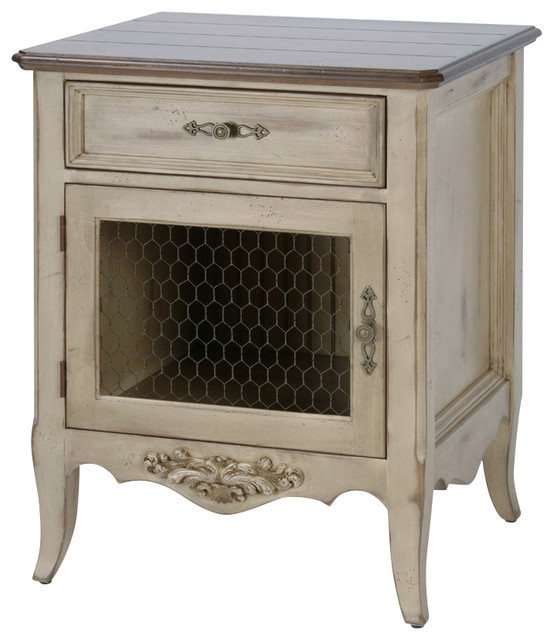 Chateau Side Chest Traditional Nightstands And Bedside Tables
