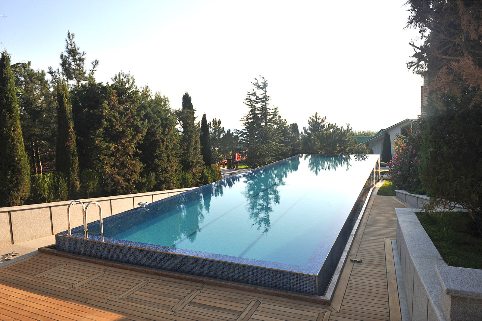 Благоустройство Бассейной зоны проект бассейна в "Вязовой роще" 2012г.