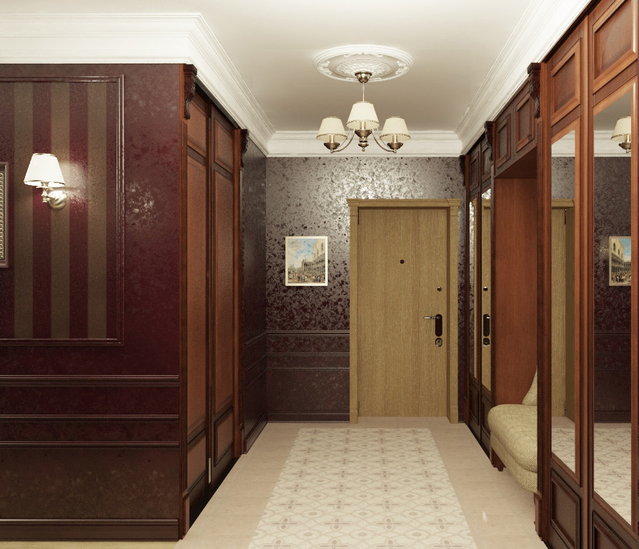 Трёхкомнатная квартира в ЖК "Александровском".