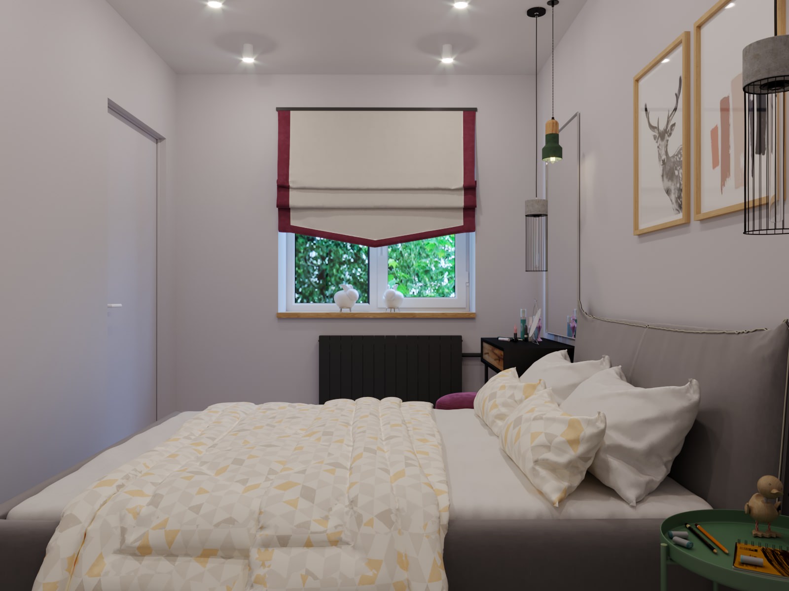 Мини-сканди в центре