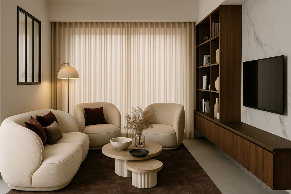 Agencement et décoration d'une pièce a vivre
