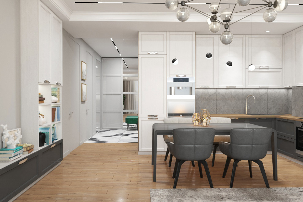 Монохром и дерево