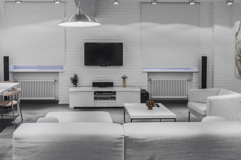 Квартира в стиле лофт на Новинском бульваре