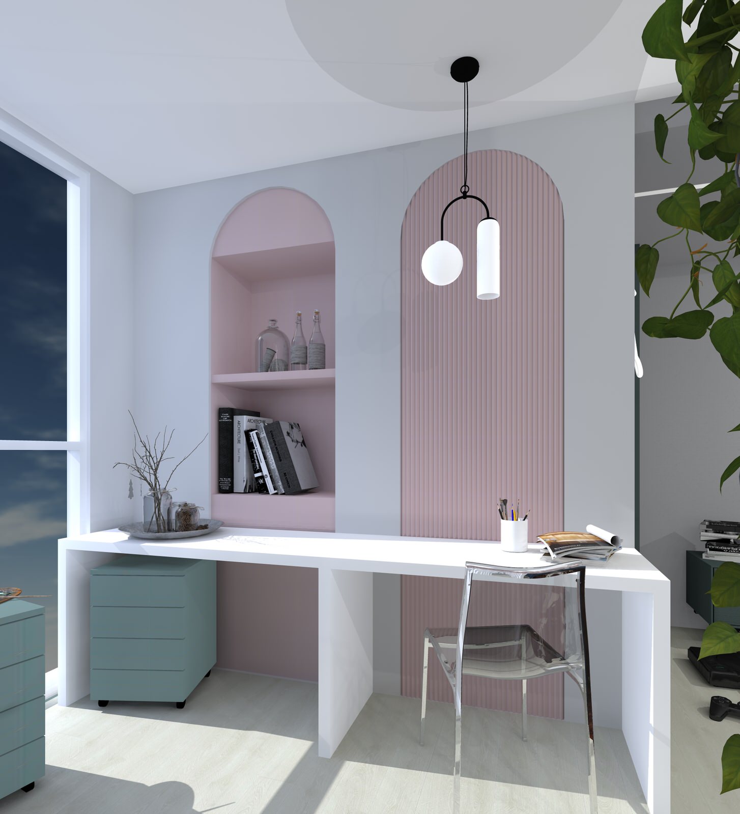 Косметический ремонт в современном стиле со скандинавскими элементами