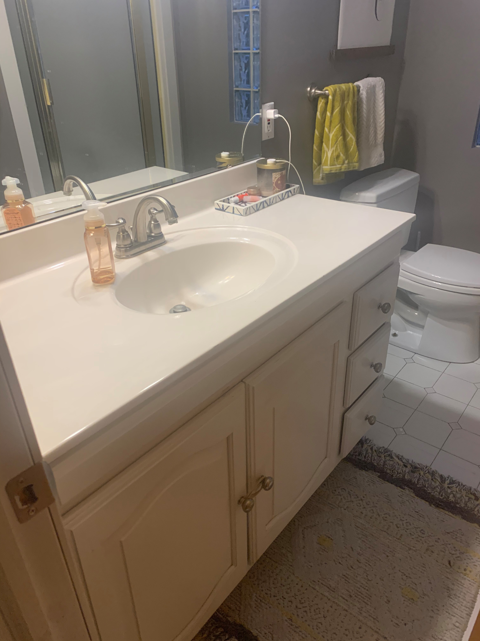 Before: Guest Bathroom