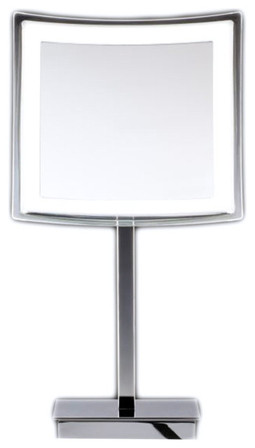 battery operated lighted mirror