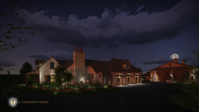 Remodel Architectural Rendering rustic