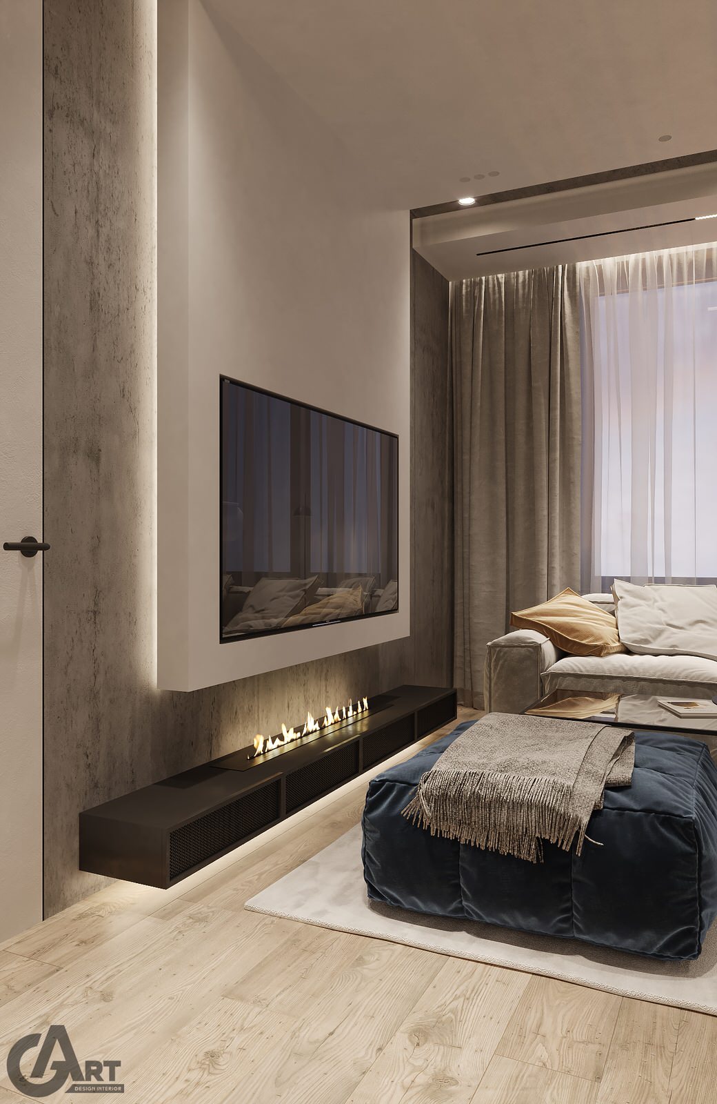 Проект квартиры на улице Верхние поля