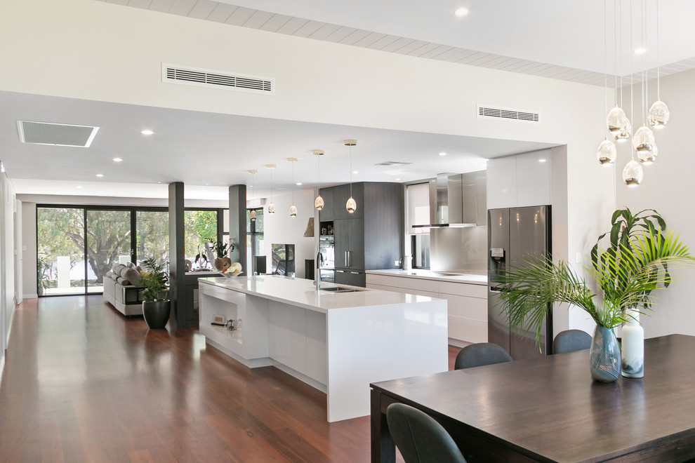 Photo of a contemporary kitchen in Perth.